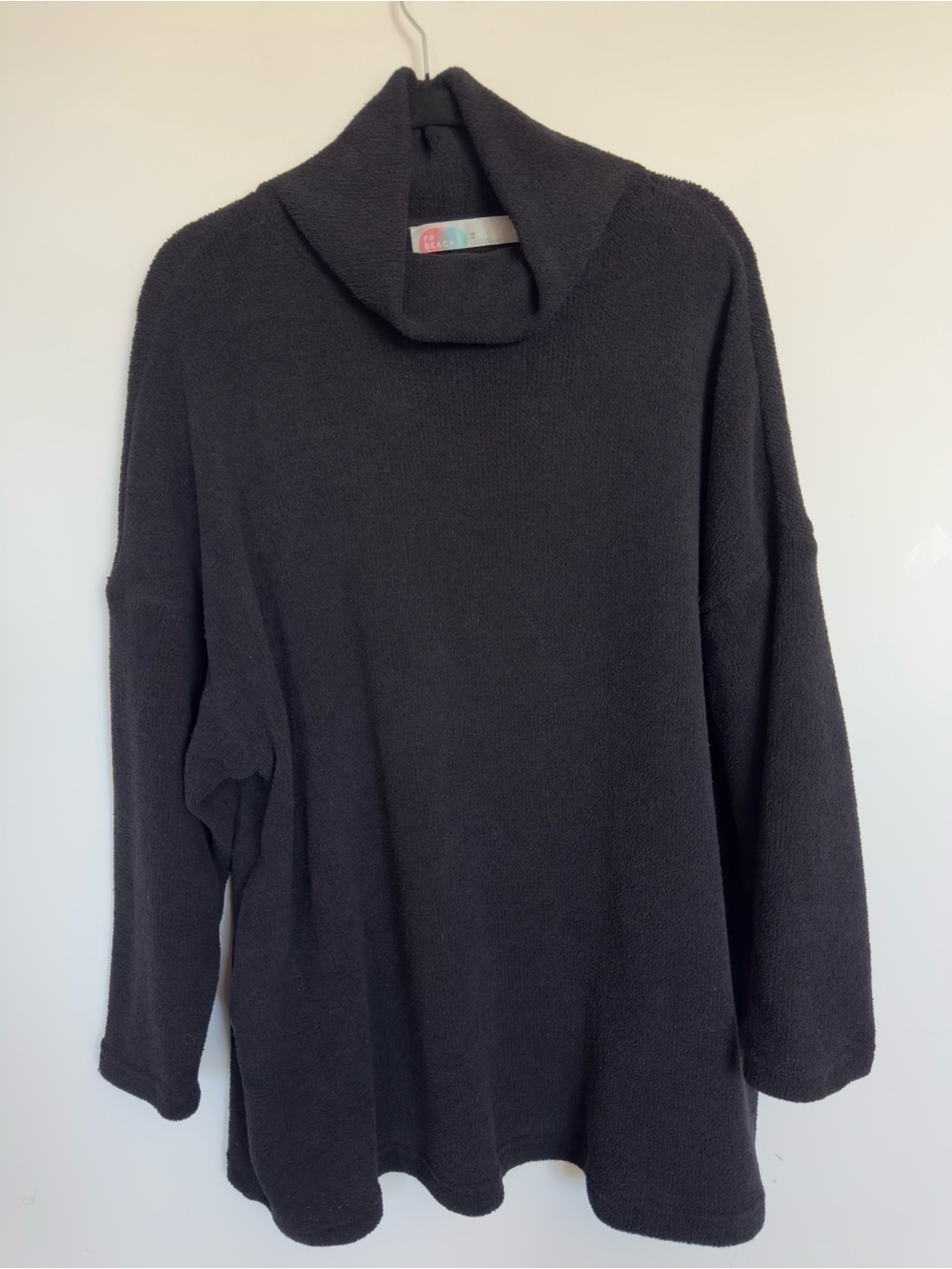 Free People Beach Soft Knit Ottoman Like Sweater XS oversized